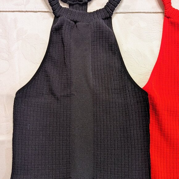 Lot of 3 Free People Intimately Take Me Back Brami Tops M/L Red White Black - Picture 2 of 13